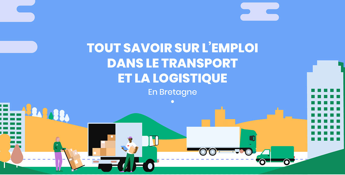 Infographie - l'emploi dans le secteur du Transport et de la Logistique ...