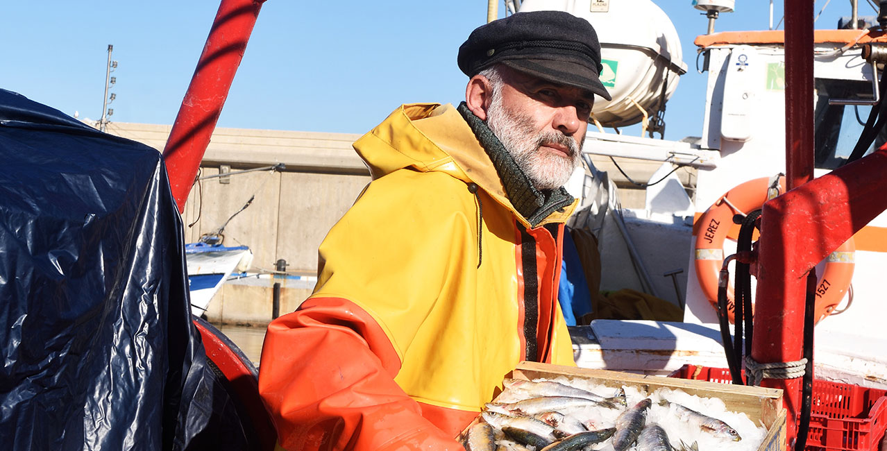 portrait of a fisherman