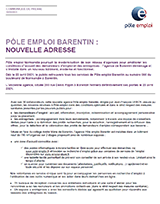 Téléchargez le document Communiqué de presse - Nouvelle agence Pôle emploi Draguignan(pdf, 128.25 KB) (Nouvelle fenêtre)