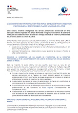 Téléchargez le document CP - L'administration penitentiaire et Pôle emploi normandie renforcent leur collaboration pour favoriser l'emploi durable des détenus(pdf, 703.1 KB) (Nouvelle fenêtre)