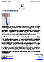 Téléchargez le document Communiqué de presse PE Occitanie - Serge Lemaitre - Thierry Lemerle(pdf, 506.06 KB) (Nouvelle fenêtre)