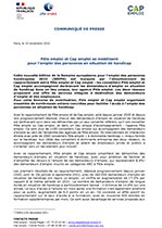 Téléchargez le document 149x210_20221115---CP---Pôle-emploi-et-Cap-emploi-se-mobilisent-pour-l'emploi-des-personnes-en-situation-de-handicap-1.jpg(pdf, 519.56 KB) (Nouvelle fenêtre)