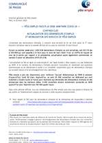 Téléchargez le document 20200330---POLE-EMPLOI---CP---Chiffres-clés---Actualisation-de.jpg(pdf, 264.47 KB) (Nouvelle fenêtre)