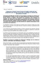 Téléchargez le document CP-L'Assurance-retraite-France-Travail-et-l'Unedic.jpg(pdf, 167.21 KB) (Nouvelle fenêtre)