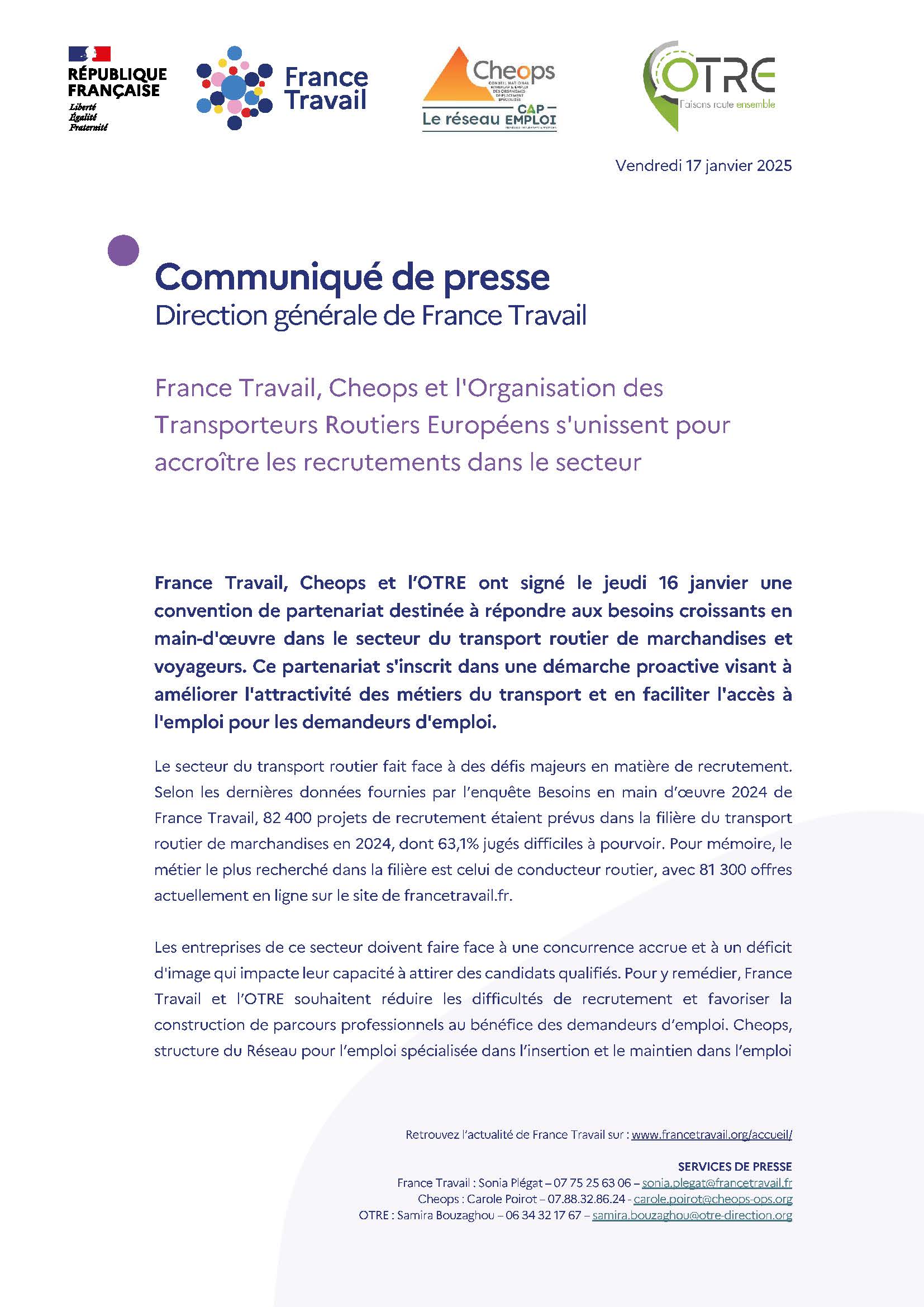 Téléchargez le document 20250117 - CP - France Travail Cheops et l'OTRE_Page_1.jpg(, ) (Nouvelle fenêtre)