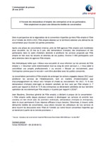 Téléchargez le document 20180528 - [POLE EMPLOI] - CP -  CONCERTATION EXTERNE(pdf, 43.96 KB) (Nouvelle fenêtre)