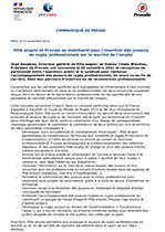 Téléchargez le document Pôle-emploi-et-Provale-se-mobilisent-pour-l'insertion-des-joueurs-de-rugby-professionnels-sur-le-marché-de-l'emploi-1.jpg(pdf, 594.13 KB) (Nouvelle fenêtre)